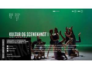 The Danish National School of Performing Arts's Website Screenshot