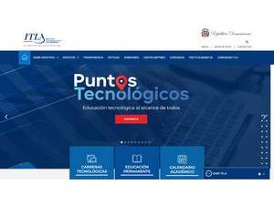 Technological Institute of the Americas's Website Screenshot