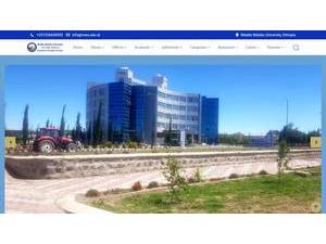 Madda Walabu University's Website Screenshot