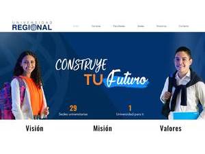 Universidad Regional de Guatemala's Website Screenshot