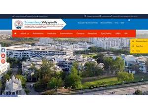 Suamandeep Vidyapeeth's Website Screenshot