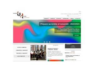 University of Le Havre's Website Screenshot