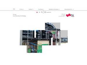 Graz University of Technology's Website Screenshot
