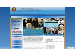 Swami Vivekanand University's Website Screenshot