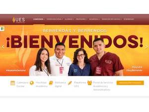 State University of Sonora's Website Screenshot
