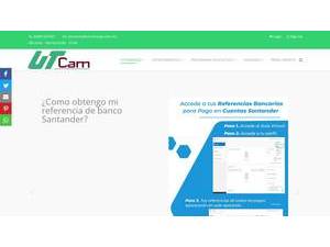 Technological University of Camargo's Website Screenshot