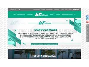 Technological University of Chetumal's Website Screenshot