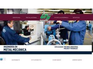 Technological University of Huejotzingo's Website Screenshot