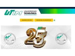 Universidad Tecnológica de Izúcar de Matamoros's Website Screenshot