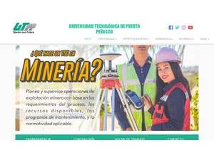 Technological University of Puerto Penasco's Website Screenshot