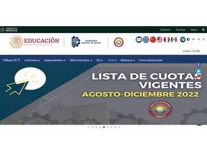 Instituto Tecnológico de Tláhuac III's Website Screenshot