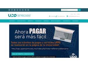 Polytechnic University of Pénjamo's Website Screenshot