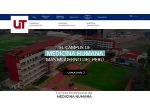 TELESUP Private University's Website Screenshot