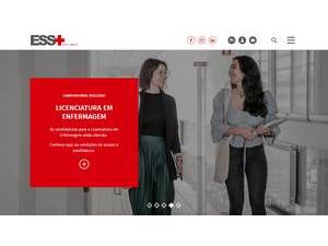 Escola Superior de Enfermagem Cruz Vermelha Portuguesa's Website Screenshot