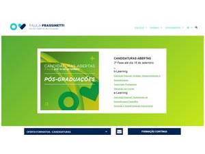 Escola Superior de Educação de Paula Frassinetti's Website Screenshot