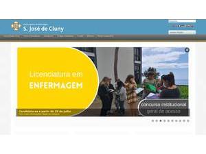 Escola Superior de Enfermagem de São José de Cluny's Website Screenshot