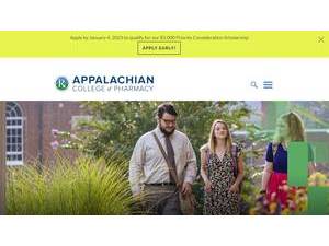 Appalachian College of Pharmacy's Website Screenshot