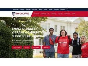 Rogers State University's Website Screenshot