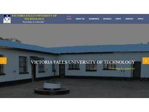 Victoria Falls University of Technology's Website Screenshot