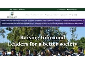 Twin Palm Leadership University's Website Screenshot