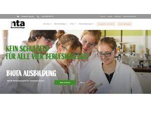 Naturwissenschaftlich-Technische Akademie Isny's Website Screenshot
