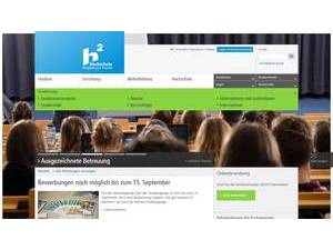Hochschule Magdeburg-Stendal's Website Screenshot