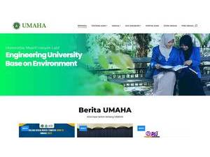 Maarif Hasyim Latif University's Website Screenshot