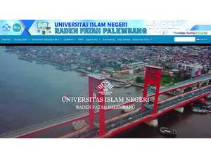 Raden Fatah State Islamic University's Website Screenshot