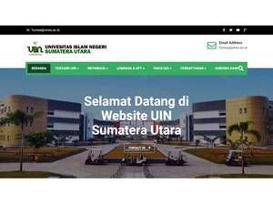 Universitas Islam Negeri Sumatera Utara's Website Screenshot