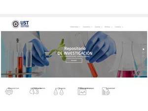 Universidad Santo Tomás de Aquino's Website Screenshot