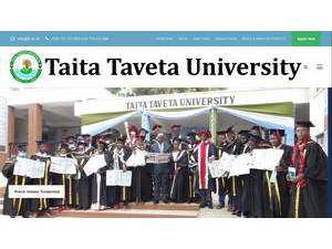 Taita Taveta University's Website Screenshot