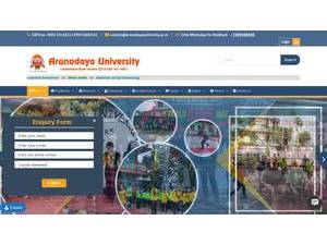अरुणोदय विश्वविद्यालय's Website Screenshot