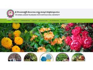 Sri Konda Laxman Telangana State Horticultural University's Website Screenshot