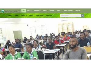 PNG University of Natural Resources and Environment's Website Screenshot
