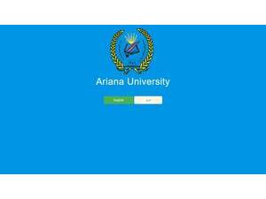 موسسه تحصیلات عالی آریانا's Website Screenshot
