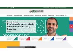 University of San Isidro's Website Screenshot
