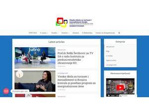Visoka škola za turizam i menadžment Konjic's Website Screenshot