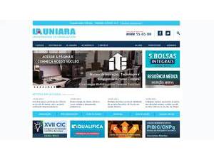 Universidade de Araraquara's Website Screenshot