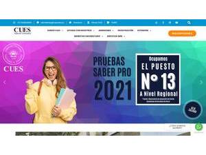 Corporacion Universitaria Empresarial de Salamanca's Website Screenshot