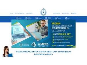 University Foundation of Popayan's Website Screenshot