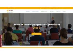 Iberoamerican University Corporation's Website Screenshot