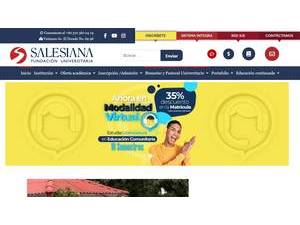 Fundacion Universitaria Salesiana's Website Screenshot