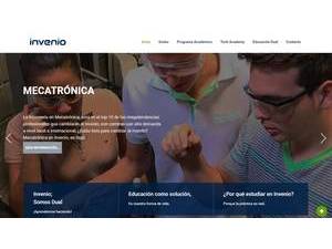 Universidad Invenio's Website Screenshot
