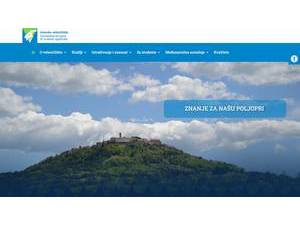 Università Istriana di Scienze Applicate's Website Screenshot
