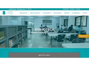 Pedro Francisco Bonó Higher Institute's Website Screenshot