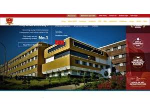 सेज विश्वविद्यालय's Website Screenshot