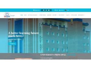 Ibn Sina University's Website Screenshot