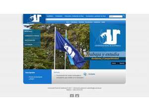 Rural University of Guatemala's Website Screenshot