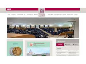 Pontifical Urbaniana University's Website Screenshot