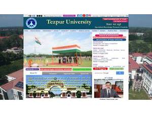তেজপুৰ বিশ্ববিদ্যালয়'s Website Screenshot
